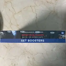 MTG Commander Legends D&D Battle for Baldur's Gate Set Booster Box - Image 2