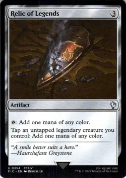 MTG Relic of Legends (354) | NM | Commander: Final Fantasy (FIC) - Image 1