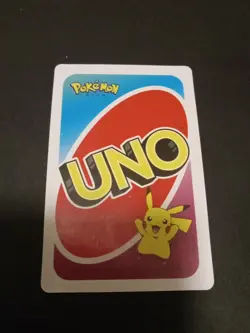 Pikachu Green #0 Pokemon Mattel Japanese UNO Card - Image 2