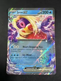 Jynx EX 124/165 - Holo Double RARE - Scarlet & Violet 151 - Pokemon TCG NM - Image 1