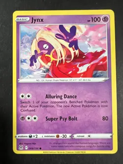 Jynx - 068/196 - Lost Origin - Pokemon TCG - Common - Regular - Image 1