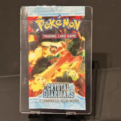 Pokemon TCG EX Crystal Guardians Booster Pack EMPTY - Image 1