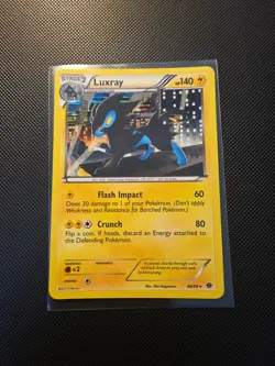 Pokemon TCG Luxray 46/99 Holo Next Destinities 2012 - Image 1