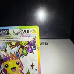 Pokemon TCG Surging Sparks Pikachu EX 219/191 Full Art Ultra Rare - Image 4