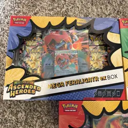 Pokemon Mega Evolution Ascended Heroes Ex Box x3. all 3 boxes - Image 2