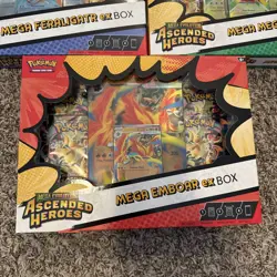 Pokemon Mega Evolution Ascended Heroes Ex Box x3. all 3 boxes - Image 4
