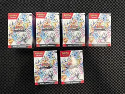 Pokemon TCG Prismatic Evolutions Factory Sealed Booster Bundle Boxes Lot Of 6 - Image 1