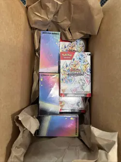 Pokemon TCG Prismatic Evolutions Factory Sealed Booster Bundle Boxes Lot Of 6 - Image 5