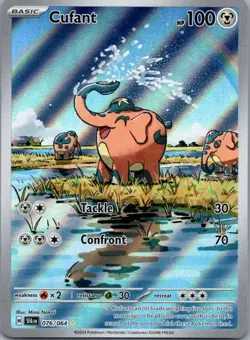 Cufant 076/064 Illustration Rare Shrouded Fable Pokemon Holo Near Mint - Image 1