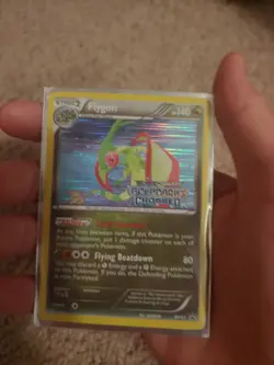 Flygon BW53 Holo Rare Boundaries Crossed Stamped Prerelease Promo W/Tracking 2a - Image 1