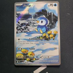 Piplup 098/094 Me02: Phantasmal Flames Holo Pokemon TCG - Image 1