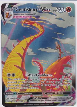 Centiskorch VMAX TG15/TG30 Swsh11: Lost Origin Trainer Gallery Holo Pokemon NM - Image 2