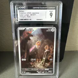 2024 Pokemon CGC 9 Meltan JPN Cyber Judge AR-Holo 081/071 - Image 1