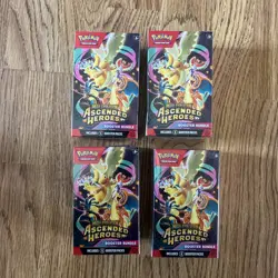 Pokemon TCG Ascended Heroes Booster Bundle - Lot of X4 New/Sealed READY TO SHIP - Image 1
