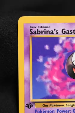 Sabrina's Gastly 1st Edition 97/132 LP Gym Challenge Regular Common Pokemon TCG - Image 2