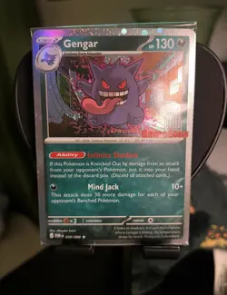 SEALED Pokemon Gengar Promo Holo GameStop Exclusive 050/088 - Image 2