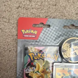 Pokemon Mega Evolution Ascended Heroes Kit Larry Komala Promo 2 Booster Packs - Image 3