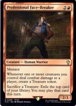 MTG Professional Face-Breaker (296) | NM | Commander: Final Fantasy (FIC) - Image 1