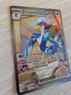 Quaquaval ex Special Illustration Rare SIR 260/193 Paldean Fates Pokemon TCG - Image 2