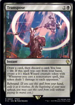 MTG Transpose (52) | NM | Commander: Final Fantasy (FIC) - Image 1