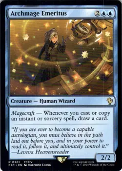 MTG Archmage Emeritus (261) | NM | Commander: Final Fantasy (FIC) - Image 1