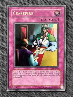 Yugioh Ceasefire Unlimited Edition Ultra Rare PSV-030 MP/LP - Image 1