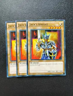 Yu-Gi-Oh - Jacks Knight 3X - Full Playset - Image 1
