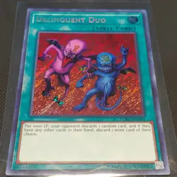 Delinquent Duo LCKC-EN101 Legendary Collection Kaiba Spell Holo Konami - Image 1