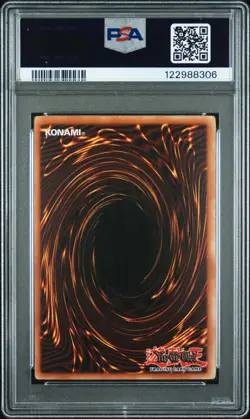 2002 Yu-Gi-Oh! Legend Of Blue Eyes White Dragon LOB-005 Dark Magician PSA 6 - Image 2