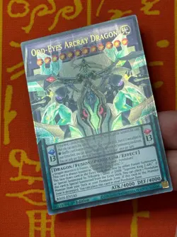 YUGIOH ODD-EYES ARCRAY DRAGON OVERFRAME ULTRA RARE NM RA05-EN145 - Image 3