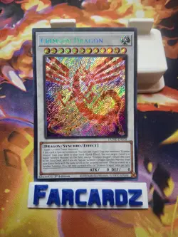 Yugioh!-Crimson Dragon- Dune-en038- Secret Rare- 1st Edition-(LP/NM) - Image 1