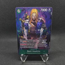 Basil Hawkins OP07-029 SR Alt Art 500 Years in the Future English NM One Piece - Image 1