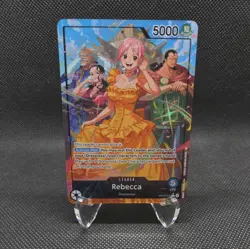 One Piece CCG Rebecca Leader Alt Art OP15-039 English - Image 1