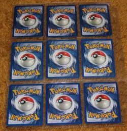 Retro Pokemon Card Lot Bulk | Base Set 1+2, Jungle, Neo-Genesis, Fossil | LP-DMG - Image 2