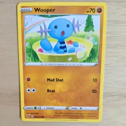 WOOPER 083/185 POKEMON CARD (VIVID VOLTAGE SET) - Image 1