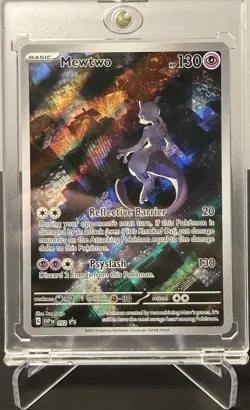 Pokemon Mewtwo 052 Scarlet & Violet Promo Holo Card English Bun Toujo - Image 1