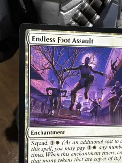 Endless Foot Assault 8 Commander TMNT Teenage Mutant Ninja Turtles NM Card MTG - Image 2