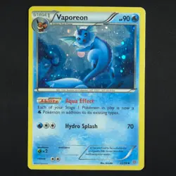 Vaporeon 22/98 Holo - Ancient Origins - Pokemon Card - Image 1
