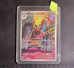 Pokemon TCG Black Bolt Conkeldurr Illustration Rare Card NM 127/086 - Image 1