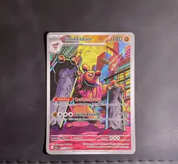 Pokemon TCG Black Bolt Conkeldurr Illustration Rare Card NM 127/086 - Image 2