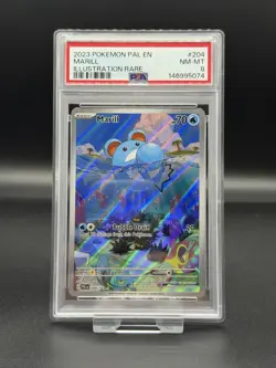 Marill 204/193 PSA 8 Paldea Evolved Pokemon Card - Image 1