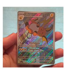 Pokemon Raichu 211/193 Illustration Rare Holo Sv02: Paldea Evolved Card English - Image 1