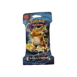 Pokemon TCG XY Evolutions Booster Pack Raichu 10 Cards English - Image 1