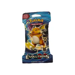 Pokemon TCG XY Evolutions Booster Pack Raichu 10 Cards English - Image 3