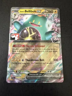 Iono's Bellibolt ex 053/159 Prize Pack Series Cards Holo - Image 1