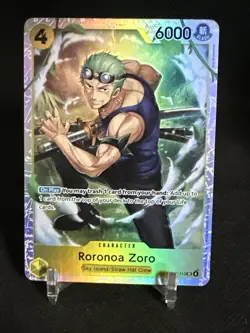 Roronoa Zoro SR OP15-113 ENGLISH ONE PIECE Card Adventure on KAMI’s Island OP15 - Image 1