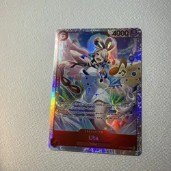 Uta ST23-001 SR ONE PIECE Tcg Card Game NM RED - Image 3