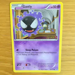 GASTLY 58/162 POKEMON CARD (XY BREAKTHROUGH SET) - Image 1