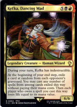 MTG Kefka, Dancing Mad (84) | NM | Commander: Final Fantasy (FIC) - Image 1