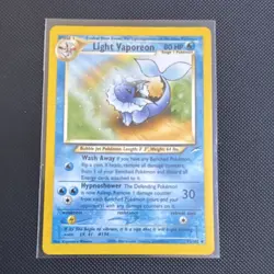 Light Vaporeon (Uncommon) 52/105 Neo Destiny 2000 Stage 1 80HP Pokemon Card - Image 1